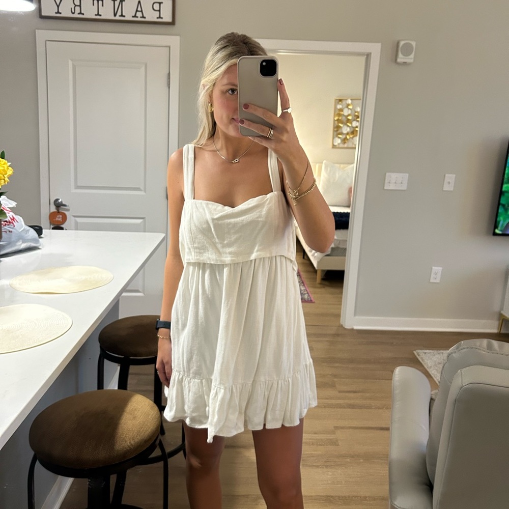White dress